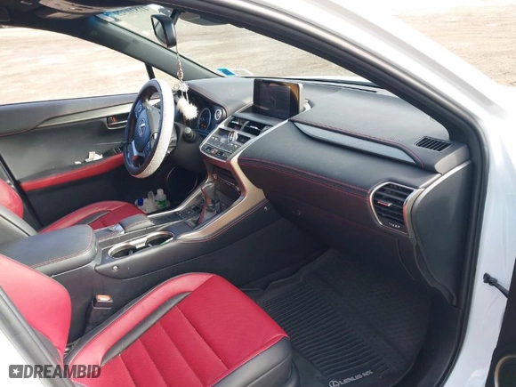 2019 Lexus NX with VIN JTJBARBZ3K2193240, listed as a IAAI auction lot 41810329 with 7,630 mi miles. Bid and sale history available at carsss.com. Image 5.