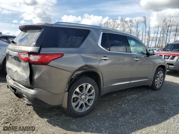 2018 Chevrolet Traverse Premier with VIN 1GNEVJKW9JJ190415, listed as a Copart auction lot 51465035 with 41,344 mi miles and Salvage Title. Bid and sale history available at carsss.com. Image 3.