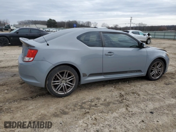 2012 Scion tC with VIN JTKJF5C77C3026437, listed as a Copart auction lot 45484865 with 215,709 mi miles and Salvage Title. Bid and sale history available at carsss.com. Image 3.