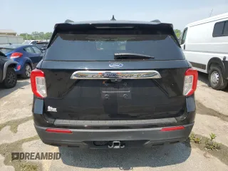 2022 Ford Explorer XLT with VIN 1FMSK8DH7NGC20702, listed as a Copart auction lot 60247555 with 15,278 mi miles and Salvage title. Bid and sale history available at DreamBid. Image 6.