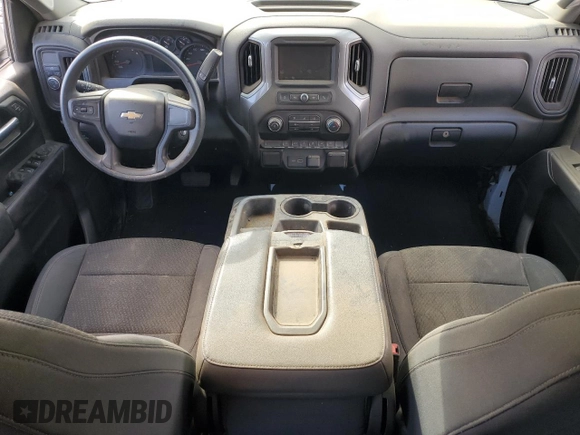 2021 Chevrolet Silverado 1500 Custom with VIN 3GCPWBEK2MG473922, listed as a Copart auction lot 42142875 with Not Provided miles and Salvage Title. Bid and sale history available at DreamBid. Image 8.