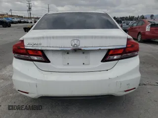 2014 Honda Civic Sedan EX with VIN 19XFB2F84EE270716, listed as a Copart auction lot 51300415 with 282,933 mi miles and Salvage Title. Bid and sale history available at carsss.com. Image 6.