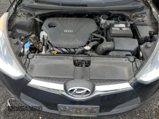 2012 Hyundai Veloster w/Black Int with VIN KMHTC6AD8CU027450, listed as a Copart auction lot 63756415 with 89,037 mi miles and Salvage title. Bid and sale history available at DreamBid. Image 11.