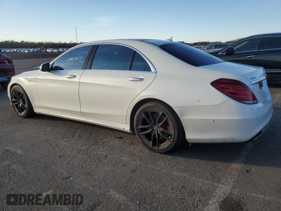 2016 Mercedes-Benz S 550 with VIN WDDUG8CB5GA207468, listed as a Copart auction lot 83577114 with 109,563 mi miles and Salvage Title. Bid and sale history available at carsss.com. Image 2.