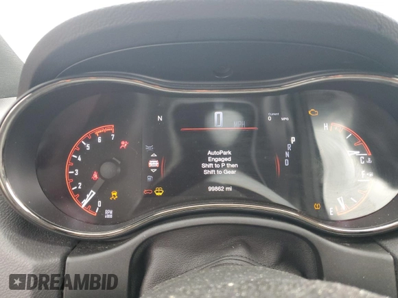 2019 Dodge Durango R/T with VIN 1C4SDHCT5KC622659, listed as a Copart auction lot 84257614 with 99,862 mi miles and Non repairable. Bid and sale history available at DreamBid. Image 9.