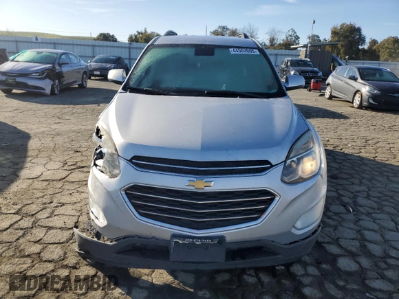 2016 Chevrolet Equinox LT with VIN 2GNALCEKXG1183176, listed as a Copart auction lot 44502695 with 253,348 mi miles and Salvage Title. Bid and sale history available at carsss.com. Image 5.