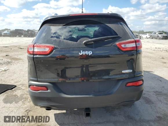 2016 Jeep Cherokee Altitude with VIN 1C4PJLCB0GW319884, listed as a Copart auction lot 85431444 with 98,357 mi miles and Salvage Title. Bid and sale history available at carsss.com. Image 6.