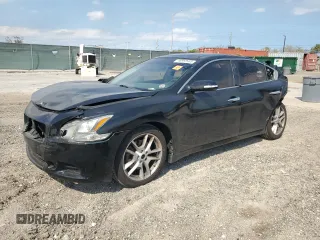 2011 Nissan Maxima SV with VIN 1N4AA5AP0BC852432, listed as a Copart auction lot 48968985 with 196,923 mi miles and Salvage title. Bid and sale history available at DreamBid. Image 1.
