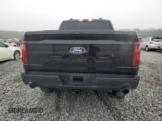 2024 Ford F-150 STX with VIN 1FTFW2L52RFB08450, listed as a Copart auction lot 44834165 with 15,026 mi miles and Salvage Title. Bid and sale history available at carsss.com. Image 6.