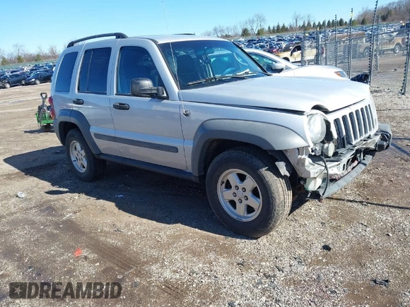 2005 Jeep Liberty Sport with VIN 1J4GL48K25W571751, listed as a IAAI auction lot 41735123 with 145,478 mi miles and . Bid and sale history available at DreamBid. Image 1.