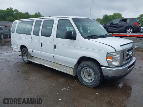 2014 Ford Econoline Passenger XL with VIN 1FBSS3BL9EDA92709, listed as a IAAI auction lot 42294310 with 368,889 mi miles and . Bid and sale history available at DreamBid. Image 1.