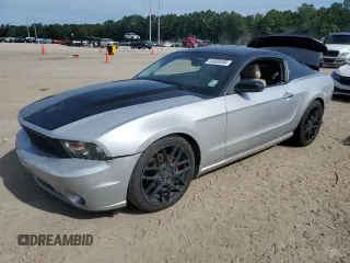 2011 Ford Mustang V6 with VIN 1ZVBP8AM8B5111564, listed as a Copart auction lot 62505055 with Not provided miles and Salvage title. Bid and sale history available at DreamBid. Image 1.