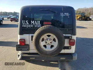 2004 Jeep Wrangler Sport Right Hand Drive with VIN 1J4F449S24P802440, listed as a Copart auction lot 47664495 with 138,950 mi miles and Clean Title. Bid and sale history available at carsss.com. Image 6.