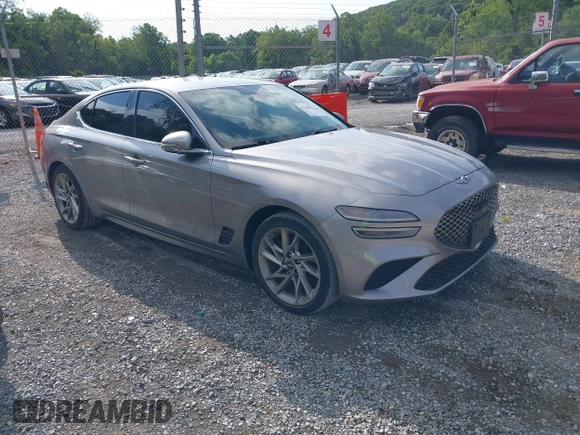2022 Genesis G70 2.0T with VIN KMTG34TA3NU093020, listed as a IAAI auction lot 42749679 with 64,825 mi miles and . Bid and sale history available at DreamBid. Image 1.