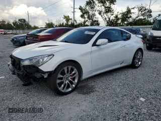 2013 Hyundai Genesis Coupe R-Spec with VIN KMHHU6KJ1DU111439, listed as a Copart auction lot 64058925 with Not provided miles and Clean title. Bid and sale history available at DreamBid. Image 1.
