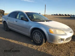 2001 Chrysler Sebring with VIN 1C3EL46U41N609633, listed as a Copart auction lot 75944184 with 246,722 mi miles and Salvage Title. Bid and sale history available at DreamBid. Image 4.
