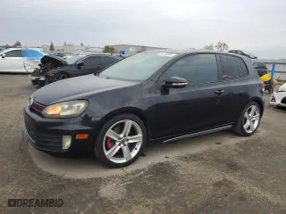 2010 Volkswagen GTI w/Sunroof with VIN WVWEV7AJ5AW127607, listed as a Copart auction lot 84730354 with 189,492 mi miles and Salvage Title. Bid and sale history available at carsss.com. Image 1.