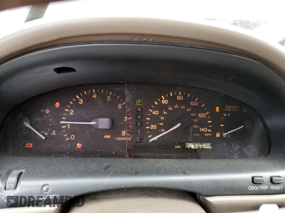 1995 Lexus ES 300 with VIN JT8GK13T8S0087491, listed as a Copart auction lot 49961255 with 188,377 mi miles and Salvage Title. Bid and sale history available at DreamBid. Image 9.