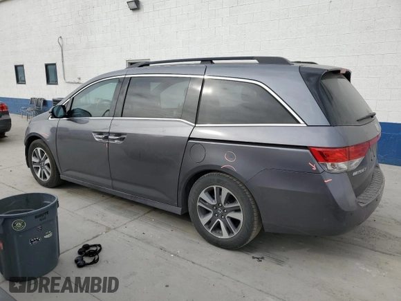 2014 Honda Odyssey Touring z VIN 5FNRL5H91EB121062, wystawiony jako Copart lot #53546515 z przebiegiem 192 136 mil mil oraz Szkoda całkowita • Salvage title. Historia ofert i sprzedaży dostępna na DreamBid. Obrazek 2.