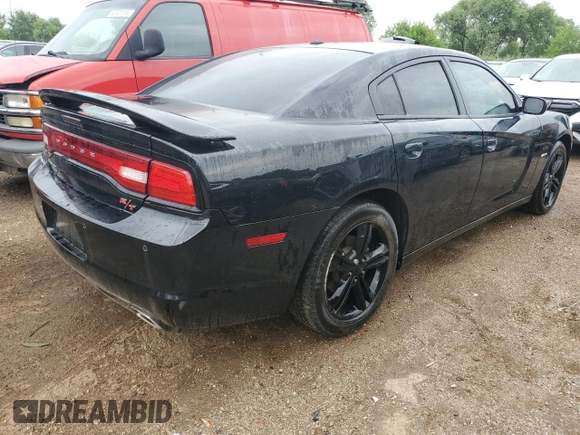 2014 Dodge Charger RT with VIN 2C3CDXDT9EH296500, listed as a Copart auction lot 61350794 with 35,893 mi miles and Salvage Title. Bid and sale history available at carsss.com. Image 3.