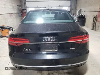 2015 Audi A8 3.0T with VIN WAU3GAFD9FN023200, listed as a Copart auction lot 59856315 with 140,472 mi miles and Salvage title. Bid and sale history available at DreamBid. Image 6.