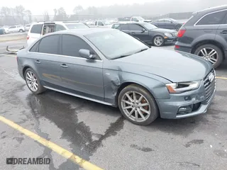 2016 Audi A4 Premium with VIN WAUBFAFL7GN016012, listed as a IAAI auction lot 41489832 with 125,826 mi miles. Bid and sale history available at carsss.com. Image 1.