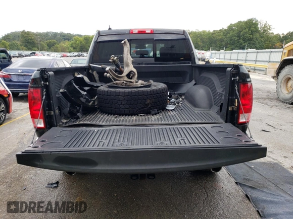 2016 Ram 1500 Lone Star z VIN 1C6RR7LTXGS398125, wystawiony jako Copart lot #69176393 z przebiegiem 89 057 mil mil oraz Szkoda całkowita • Salvage title. Historia ofert i sprzedaży dostępna na DreamBid. Obrazek 6.