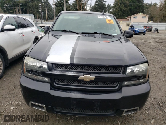 2006 Chevrolet TrailBlazer LT with VIN 1GNES13H062260085, listed as a Copart auction lot 83946144 with 0 mi miles and Salvage Title. Bid and sale history available at carsss.com. Image 5.
