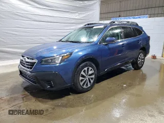 2021 Subaru Outback Premium with VIN 4S4BTAFC4M3229921, listed as a Copart auction lot 57970195 with 58,617 mi miles and Salvage title. Bid and sale history available at DreamBid. Image 1.
