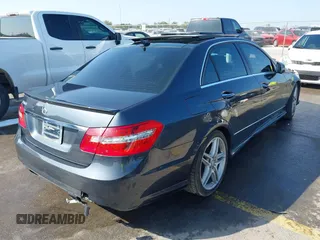 2011 Mercedes-Benz E 550 Luxury with VIN WDDHF7CB3BA280605, listed as a IAAI auction lot 41885900 with 140,696 mi miles and . Bid and sale history available at DreamBid. Image 4.