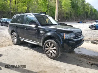 2013 Land Rover Range Rover Sport HSE LUX with VIN SALSK2D4XDA775362, listed as a Copart auction lot 52504685 with 187,195 mi miles and Clean Title. Bid and sale history available at carsss.com. Image 4.