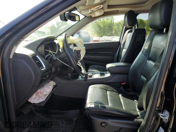 2016 Dodge Durango Citadel with VIN 1C4RDJEG6GC341421, listed as a Copart auction lot 61680215 with 77,024 mi miles and Salvage title. Bid and sale history available at DreamBid. Image 7.