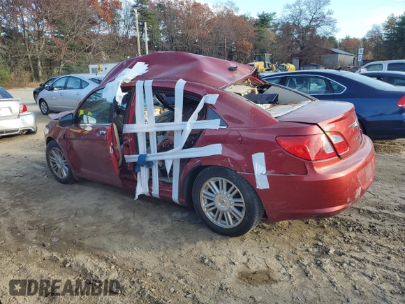 2008 Chrysler Sebring with VIN 1C3LC66J28N297427, listed as a Copart auction lot 79172284 with Not Provided miles and Clean Title. Bid and sale history available at DreamBid. Image 2.
