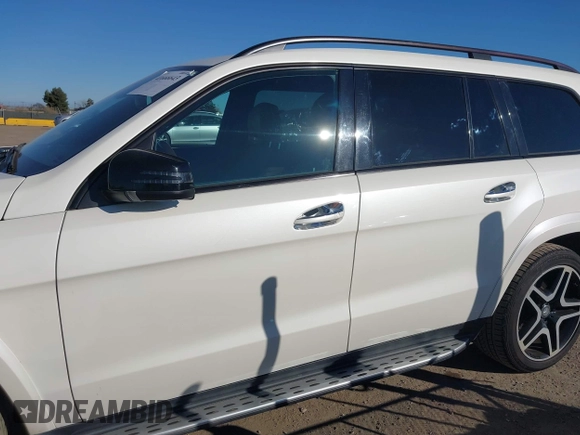 2017 Mercedes-Benz GLS 550 with VIN 4JGDF7DE2HA784150, listed as a IAAI auction lot 41666643 with 88,654 mi miles and . Bid and sale history available at DreamBid. Image 15.