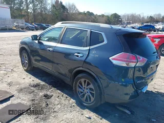 2016 Nissan Rogue SV with VIN 5N1AT2MV7GC732658, listed as a IAAI auction lot 41138612 with 119,692 mi miles. Bid and sale history available at carsss.com. Image 3.
