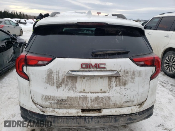2019 GMC Terrain SLE z VIN 3GKALTEV8KL121810, wystawiony jako Copart lot #44525095 z przebiegiem 90 510 mil mil oraz Szkoda całkowita • Salvage title. Historia ofert i sprzedaży dostępna na DreamBid. Obrazek 6.