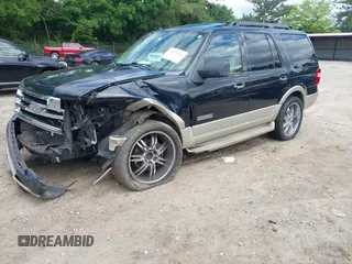 2008 Ford Expedition Eddie Bauer with VIN 1FMFU17508LA51476, listed as a IAAI auction lot 42418155 with 250,541 mi miles and . Bid and sale history available at DreamBid. Image 16.