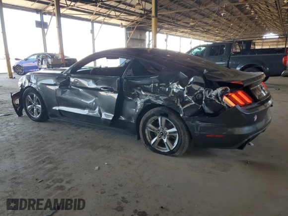 2017 Ford Mustang V6 with VIN 1FA6P8AMXH5316967, listed as a Copart auction lot 53570965 with 118,579 mi miles and Salvage title. Bid and sale history available at DreamBid. Image 2.