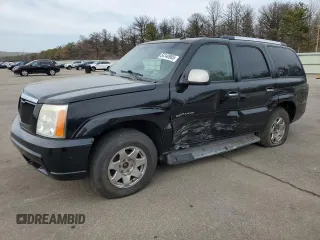 2003 Cadillac Escalade z VIN 1GYEK63N83R302785, wystawiony jako Copart lot #54140985 z przebiegiem 125 506 mil mil oraz Szkody całkowita. Historia ofert i sprzedaży dostępna na DreamBid. Obrazek 1.