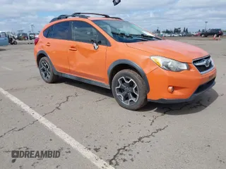 2015 Subaru XV Crosstrek Limited with VIN JF2GPAMC0F8285105, listed as a IAAI auction lot 41837334 with 200,218 mi miles. Bid and sale history available at carsss.com. Image 1.