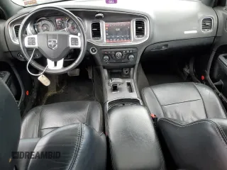 2014 Dodge Charger SXT Plus with VIN 2C3CDXJG0EH296411, listed as a Copart auction lot 46529755 with 136,078 mi miles and Salvage Title. Bid and sale history available at carsss.com. Image 8.
