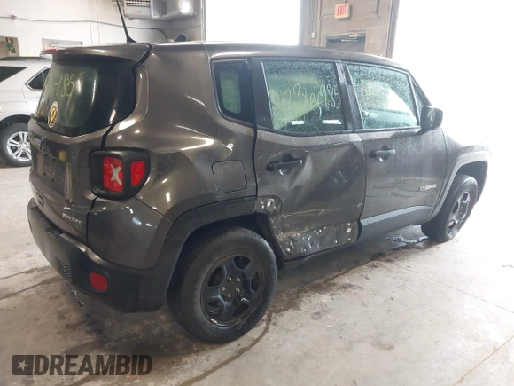 2019 Jeep Renegade Upland with VIN ZACNJBAB1KPJ91940, listed as a IAAI auction lot 42366985 with Not provided miles and . Bid and sale history available at DreamBid. Image 4.