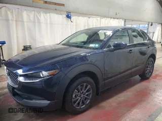 2024 Mazda CX-30 S with VIN 3MVDMBAM1RM694015, listed as a Copart auction lot 46675695 with 4,909 mi miles and Salvage Title. Bid and sale history available at carsss.com. Image 1.