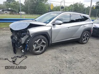 2024 Hyundai Tucson Limited z VIN 5NMJE3DE3RH405702, wystawiony jako Copart lot #56878885 z przebiegiem 5 315 mil mil oraz Szkoda całkowita • Salvage title. Historia ofert i sprzedaży dostępna na DreamBid. Obrazek 1.