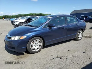 2009 Honda Civic LX z VIN 2HGFA16509H535517, wystawiony jako Copart lot #58602025 z przebiegiem 179 742 mil mil oraz Czysty tytuł • Clean title. Historia ofert i sprzedaży dostępna na DreamBid. Obrazek 1.