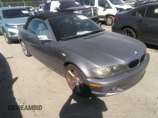 2006 BMW 3 Series 325Ci with VIN WBABW33406PX88766, listed as a IAAI auction lot 40582299 with 145,131 mi miles. Bid and sale history available at carsss.com. Image 1.