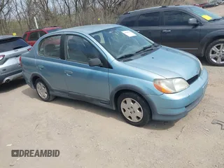 2002 Toyota ECHO with VIN JTDBT123420256593, listed as a IAAI auction lot 41920125 with 227,904 mi miles. Bid and sale history available at carsss.com. Image 1.