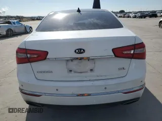 2014 Kia Cadenza Premium with VIN KNALN4D77E5143967, listed as a Copart auction lot 87729595 with 143,885 mi miles and Salvage Title. Bid and sale history available at carsss.com. Image 6.