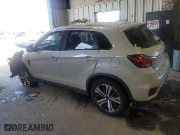2022 Mitsubishi Outlander Sport ES with VIN JA4ARUAU8NU008425, listed as a Copart auction lot 46080605 with 0 mi miles and Clean Title. Bid and sale history available at carsss.com. Image 2.