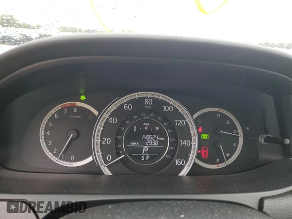 2014 Honda Accord Sedan EX-L with VIN 1HGCR2F88EA044827, listed as a Copart auction lot 51655035 with 148,624 mi miles and Salvage Title. Bid and sale history available at carsss.com. Image 9.